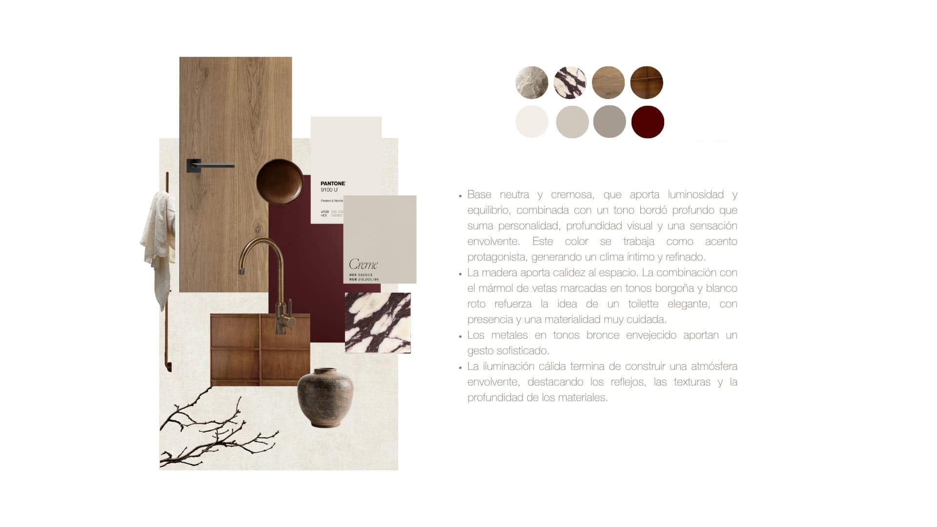 Selección cuidadosa de materiales.